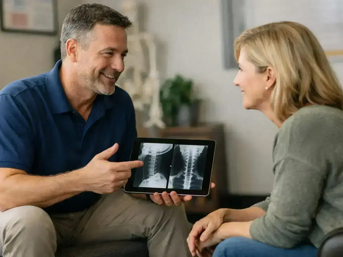Chiropractic Consultation and Diagnosis